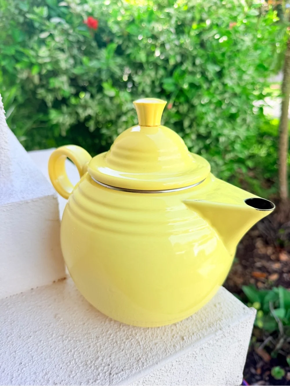 Vintage Fiesta Copco Yellow Enamel Tea Kettle Genuine Fiesta Accessories 1990s